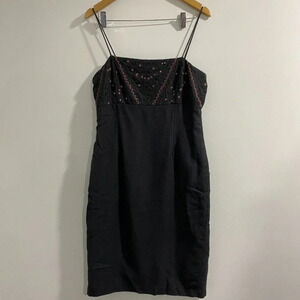 Tracy Reese Wool Blend Embroidered Tank‎ Dress Shea